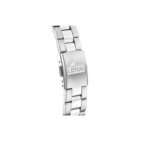 Reloj Lotus hombre plateado correa acero inoxidable 316L 18152/A