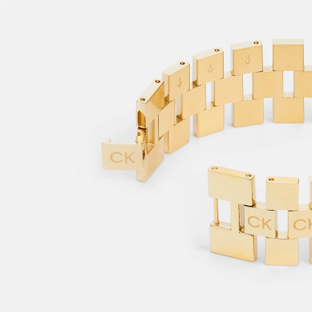 Pulsera Calvin Klein acero dorado 35000244