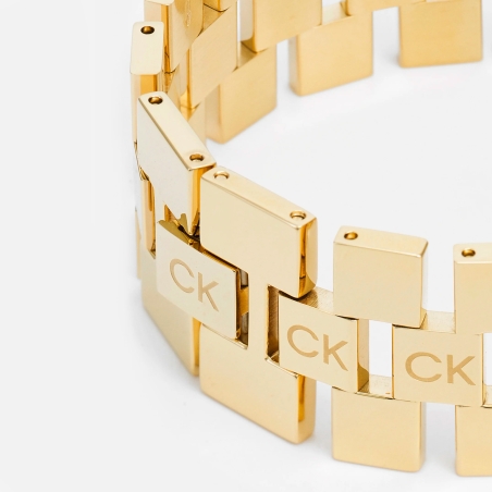Pulsera Calvin Klein acero dorado 35000244