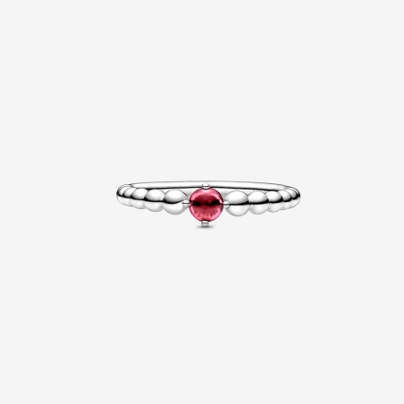 Anillo Pandora Esfera Roja 198867C02