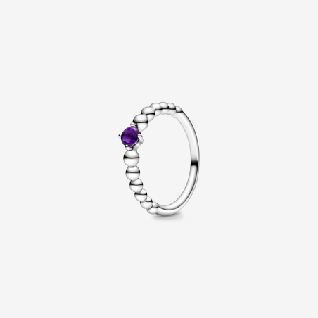 Anillo Pandora Esfera Morada 198867C03
