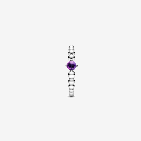 Anillo Pandora Esfera Morada 198867C03