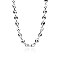 Cadena Plata primera ley 50cm "South Sea"