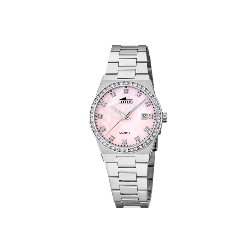 Reloj Lotus Freedom Acero Esfera Rosa 18885/C
