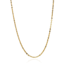 Cadena Oro 18k ovalado 60cm "Hirado"