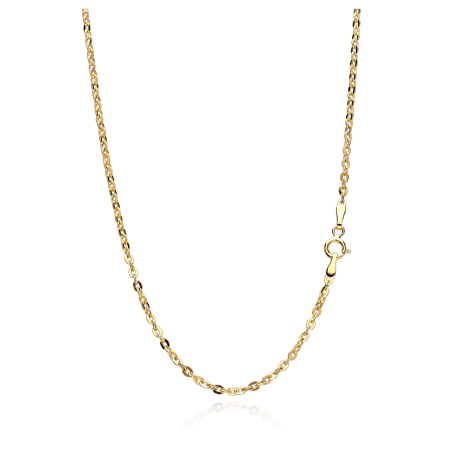 Cadena Oro 18k ovalado 60cm "Hirado"