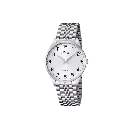 Reloj Lotus Classic Steel Esfera Blanca 15883/1