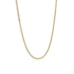 Cadena Oro 18k barbada 50cm "Aomori"