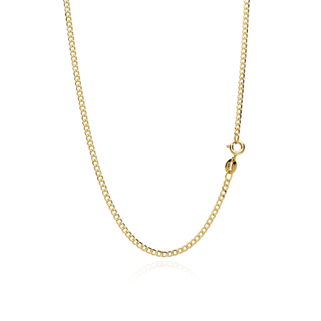 Cadena Oro 18k barbada 50cm "Aomori"