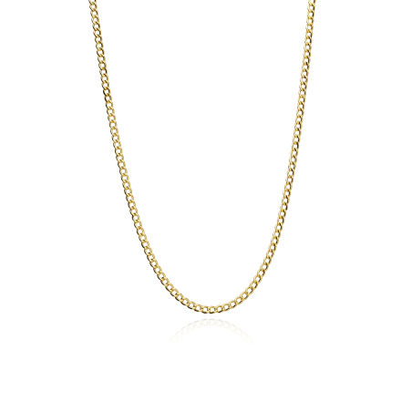 Cadena Oro 18k barbada 45cm "Aomori"