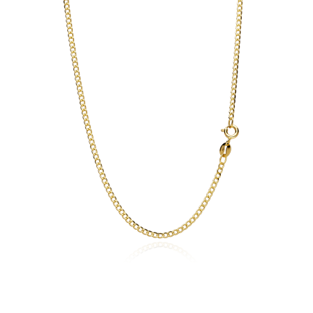 Cadena Oro 18k barbada 45cm "Aomori"