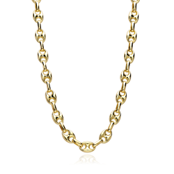 Cadena Oro 18k calabrote 60cm "Ehime"