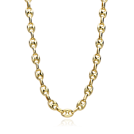 Cadena Oro 18k calabrote 60cm "Ehime"