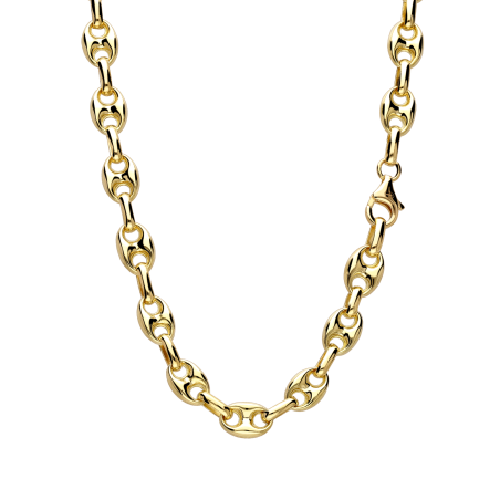 Cadena Oro 18k calabrote 60cm "Ehime"