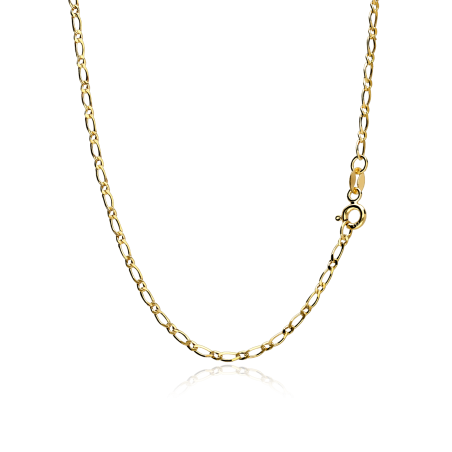Cadena Oro 18k eslabón 1x1"Ken"