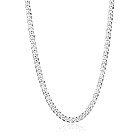 Cadena Plata primera ley 60cm "Guiza"