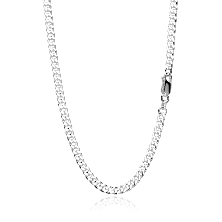 Cadena Plata primera ley 60cm "Guiza"