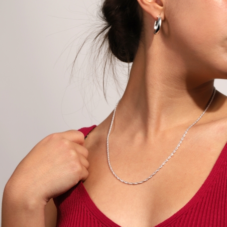 Cadena Plata primera ley 50cm "Joyce"