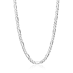 Cadena Plata primera ley 60cm "Miller"