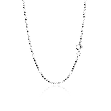 Cadena Plata primera ley 45cm "Sugar"
