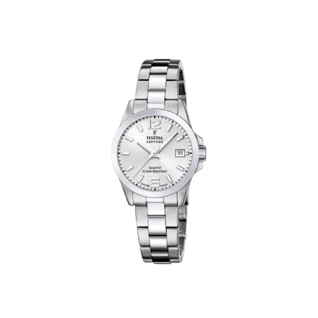 Reloj Festina Swiss Madre Esfera Plateada F20049/1