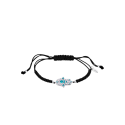Pulsera Lotus Silver Rainbow Mano De Fátima LP1989-2/8