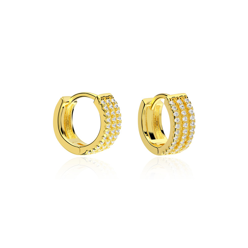Pendientes Itemporality Plata y circonitas SEA-201-196-UU