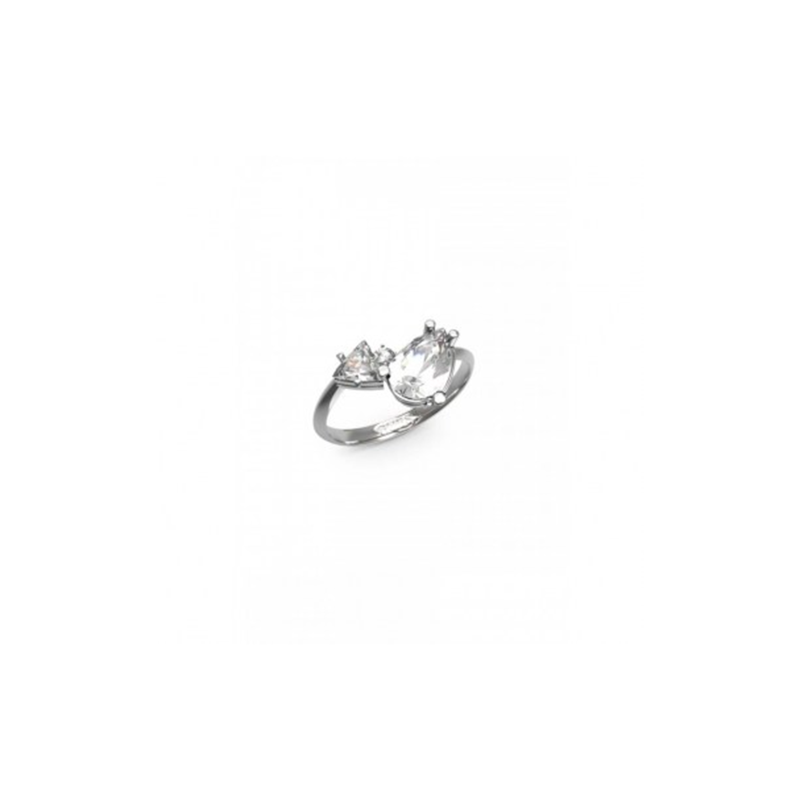 Anillo Guess Acero Y Circonitas JUBR04418JWRH