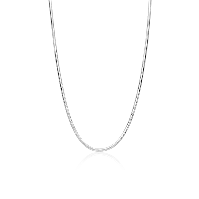 Cadena Plata primera ley 45cm "Mow"