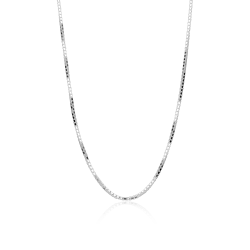 Cadena Plata primera ley 50cm "Lissa"