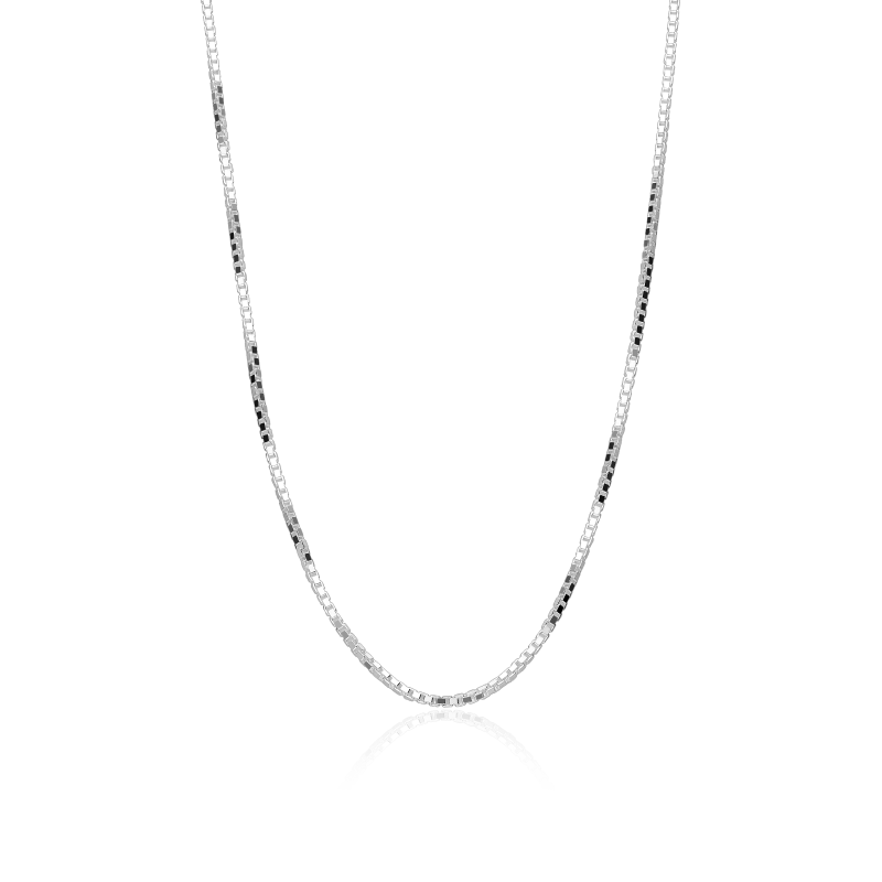 Cadena Plata primera ley 50cm "Lissa"