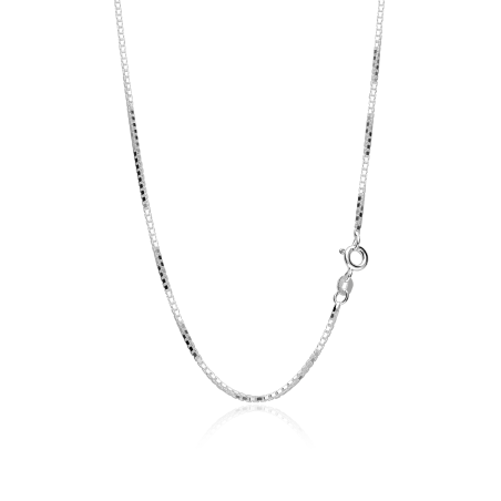 Cadena Plata primera ley 50cm "Lissa"
