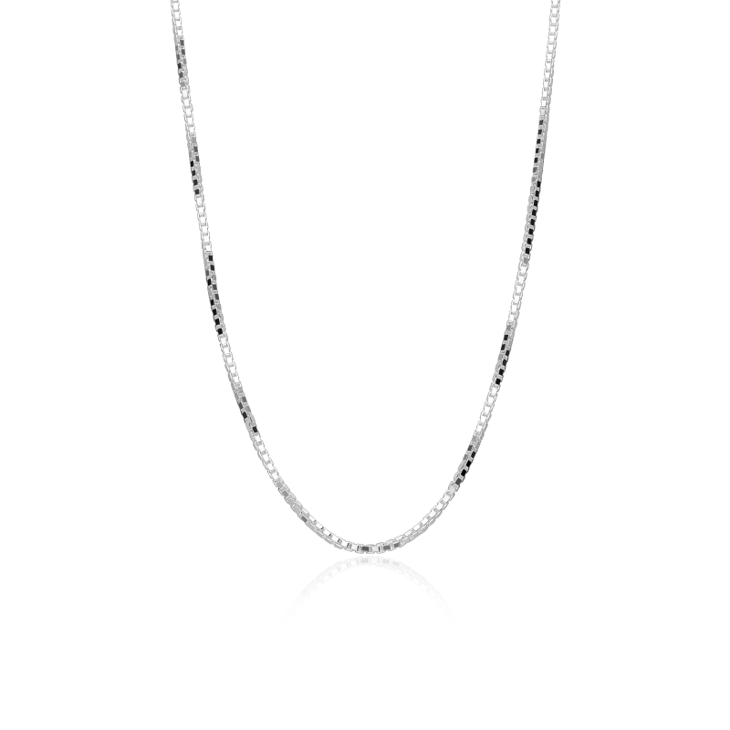 Cadena Plata primera ley 45cm "Lissa"