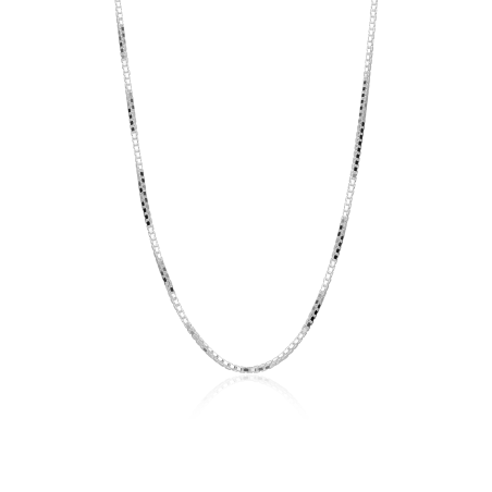 Cadena Plata primera ley 45cm "Lissa"