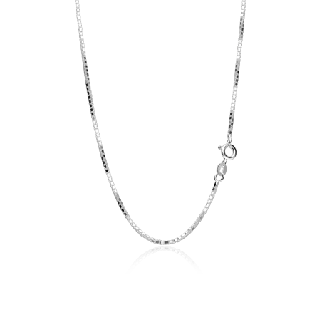 Cadena Plata primera ley 45cm "Lissa"