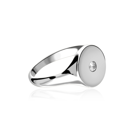 Anillo Plata de ley y circonitas "Maddy"