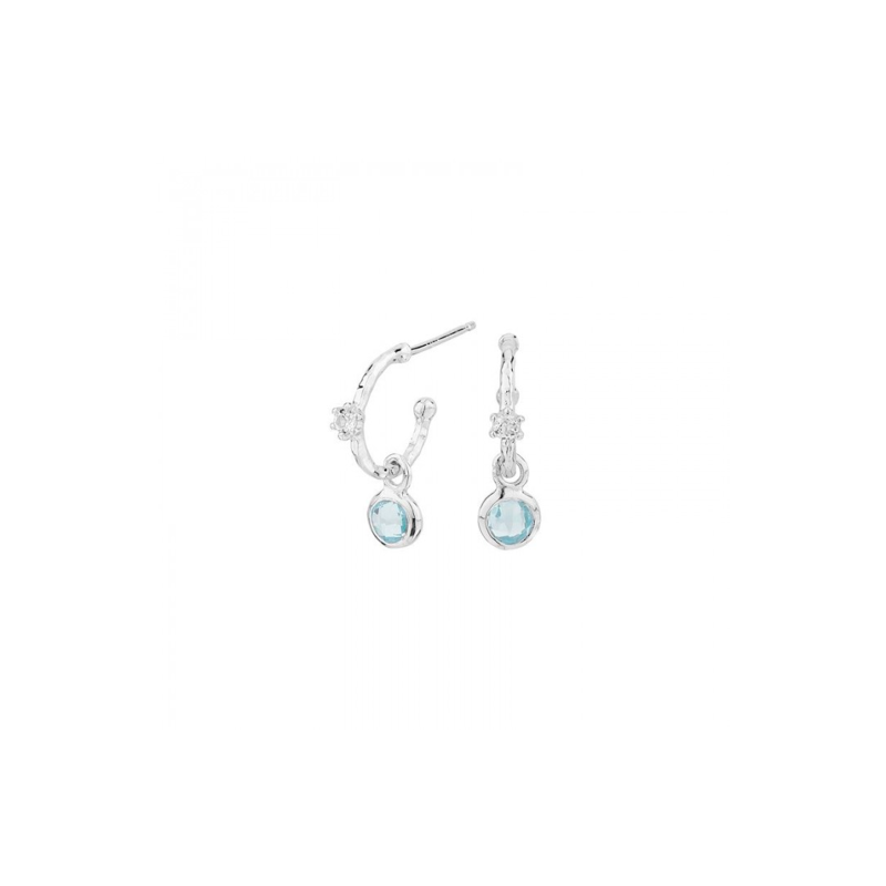 Pendientes Itemporality Aro Abierto Y Cristal SEA-107-077-UU