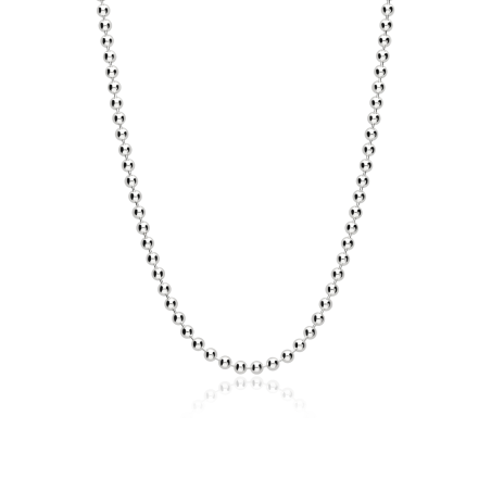 Cadena plata de ley 45 cm "Musty"