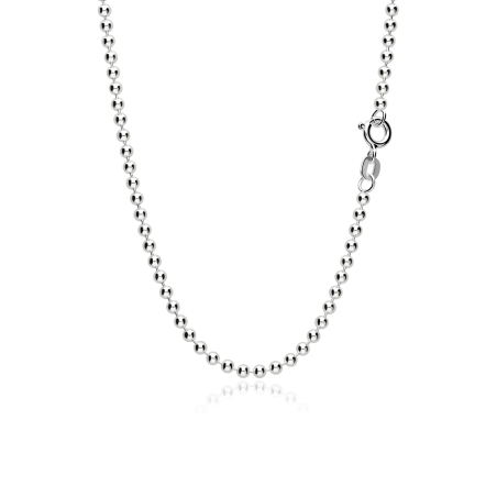 Cadena plata de ley 45 cm "Musty"