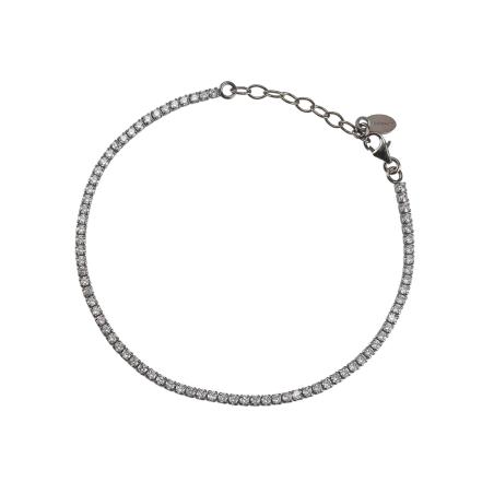 Pulsera Itemporality Plata Baño Rodio Luna Negra SBR-601-000-05