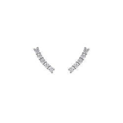 Pendientes Itemporality Plata Y Circonitas SEA-101-240-UU