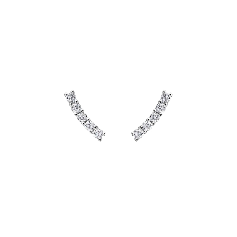 Pendientes Itemporality Plata Y Circonitas SEA-101-240-UU