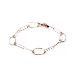 Pulsera Itemporality Baño Oro Rosa Eslabones SBR-300-069-UU
