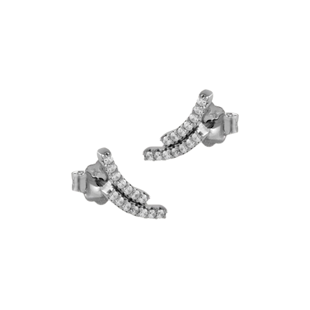 Pendientes Itemporality Doble Estela Circonitas SEA-101-258-UU