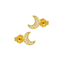 Pendientes Itemporality Baño Oro Luna SEA-201-223-UU