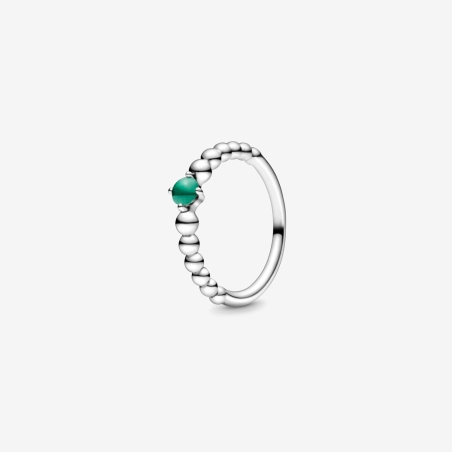 Anillo Pandora Esferas Verde Bosque 198867C05