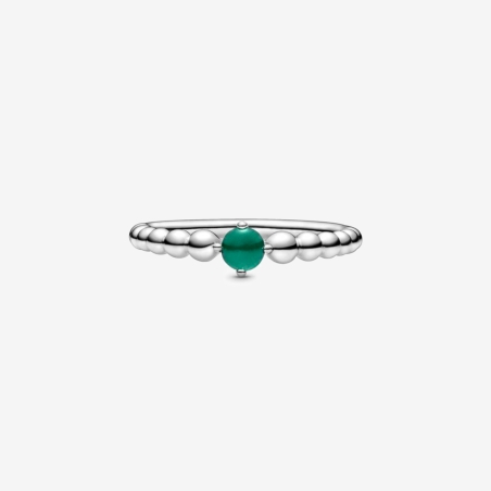 Anillo Pandora Esferas Verde Bosque 198867C05