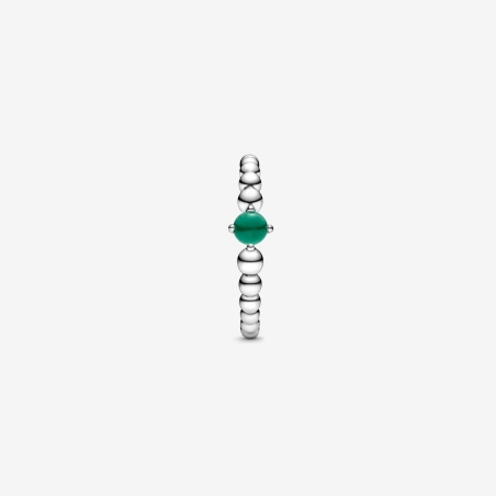 Anillo Pandora Esferas Verde Bosque 198867C05