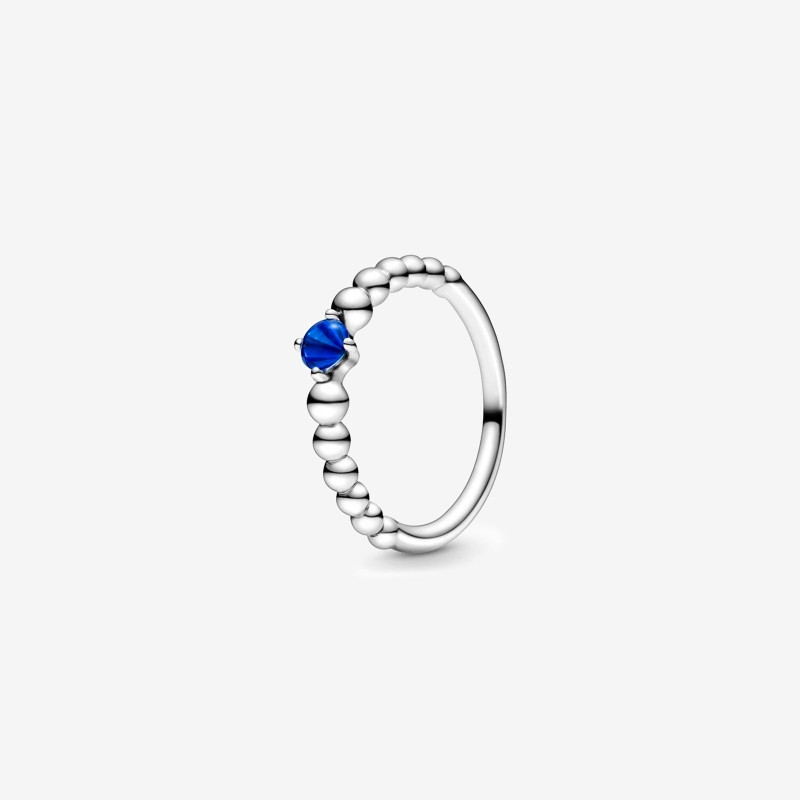 Anillo Pandora Esferas Azul Mar 198867C12