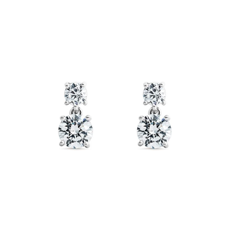 Pendientes Itemporality Plata Doble Circonita SEA-101-349-UU